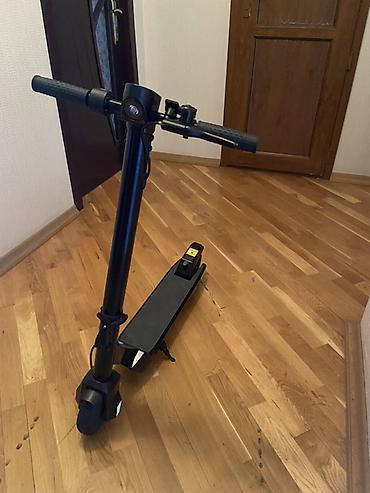 Электротранспорт: Sensorlu elektrik skuter – qara rəng Xüsusiyyətlər: - Geniş və rahat — 9