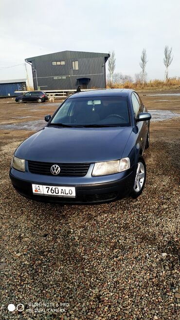 меню на пассат: Volkswagen Passat: 1.8 л | 1999 г. | Седан