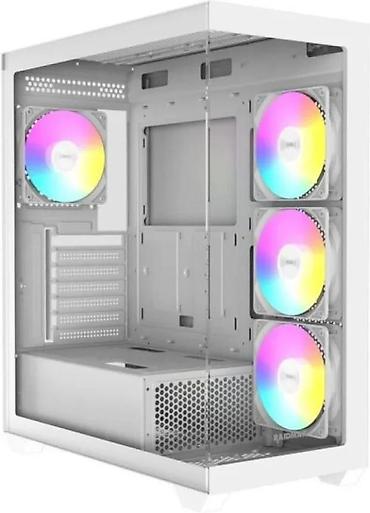 Ostali kompjuterski delovi: RAIDMAX ATX kućište sa staklenim bočnim panelom i ARGB osvetljenjem - — 1