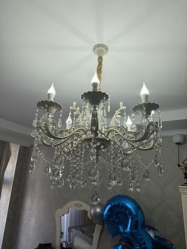 Люстры: Набор классических светильников в едином стиле: потолочная люстра и — 8