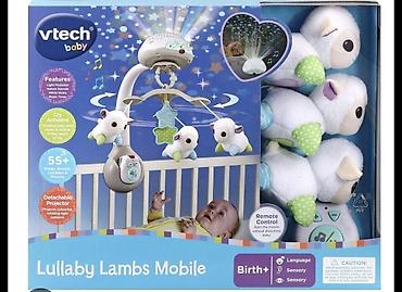 Beşik üçün asma oyuncaqlar: VTech Baby Lullaby Lambs Mobile – beşik üçün musiqili, işıqlı körpə — 4