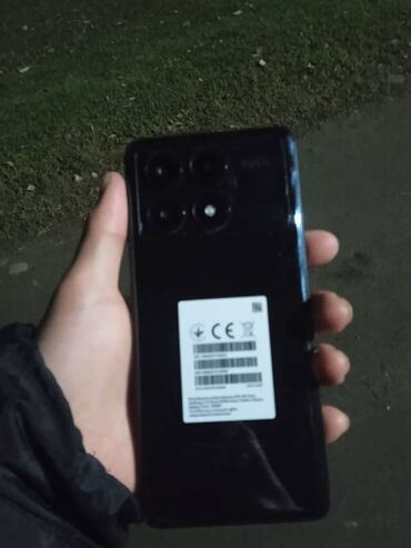 телефон 9s: Poco X6 Pro 5G, Колдонулган, 512 ГБ, түсү - Кара, 2 SIM