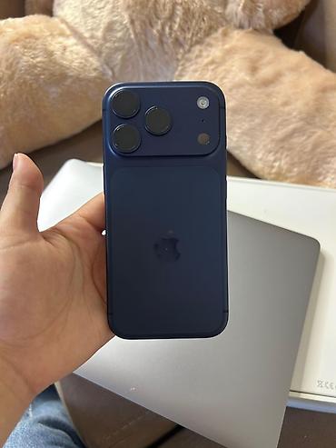 Мобильные телефоны и аксессуары: IPhone 17 Pro, Голубой, Face ID — 2