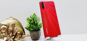 Xiaomi: Realme C3, Б/у, 32 ГБ, цвет - Красный, 2 SIM