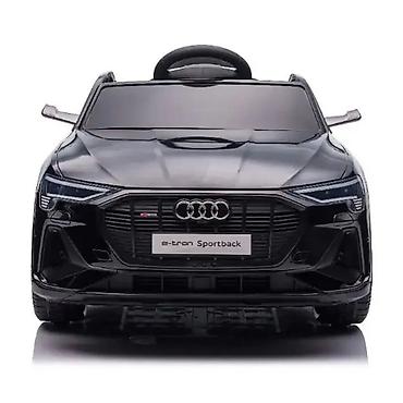 Dečiji električni automobili: Audi E-Tron Sportback – crni dečiji auto na akumulator Šifra — 3