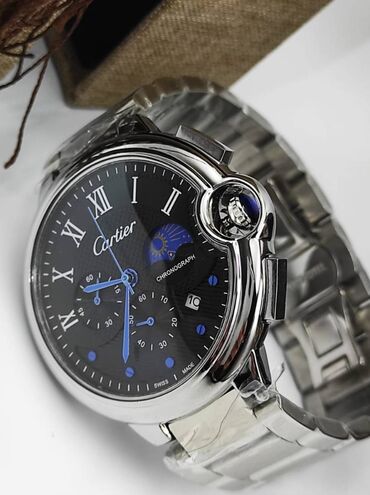 petek philippe: Новый, Наручные часы, цвет - Серебристый