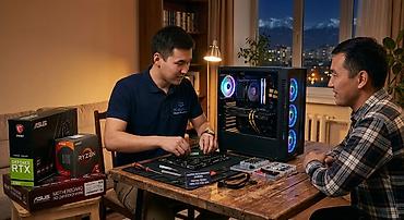 intel core 2 extreme qx9770: Профессиональная сборка и настройка игровых и рабочих ПК на заказ С — 1