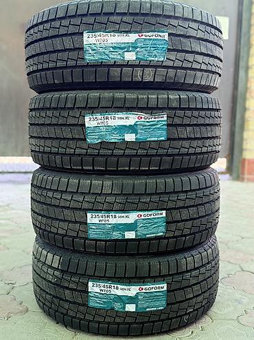 Шины 235 / 45 / R 18, Зима, Б/у, Комплект, Легковые, Япония, Goform