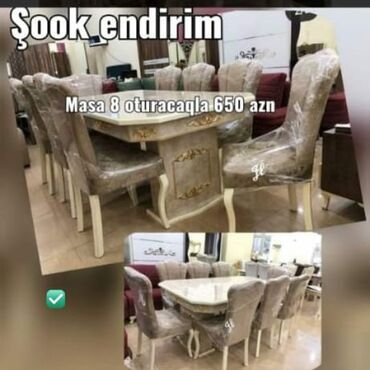 saloğlu mebel stol stul: Комплекты столов и стульев