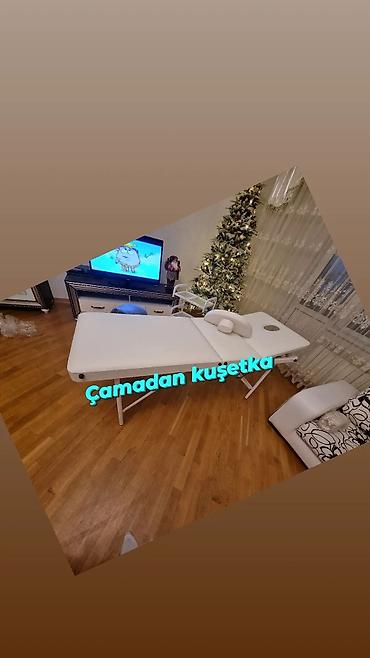 8 mart tort: Yeni, Masaj kuşetkası, Qatlanan çemodan, rəng - Qara — 3