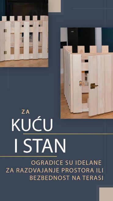 Oprema za kućne ljubimce: Ogradice za pse - standardne i po meri Za sve one koji svog psa ne — 9