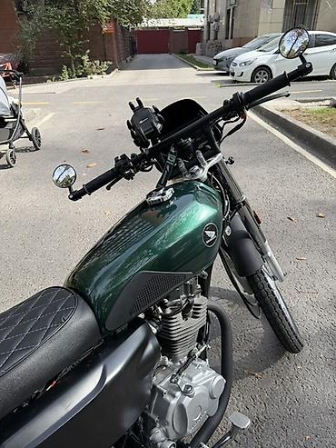 Мотоциклы: Классический мотоцикл Honda, 125 куб. см, Бензин, Взрослый, Б/у — 4