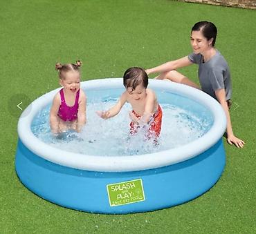 Бассейны: Надувной детский бассейн Bestway My First Fast Set Pool - Тип — 1