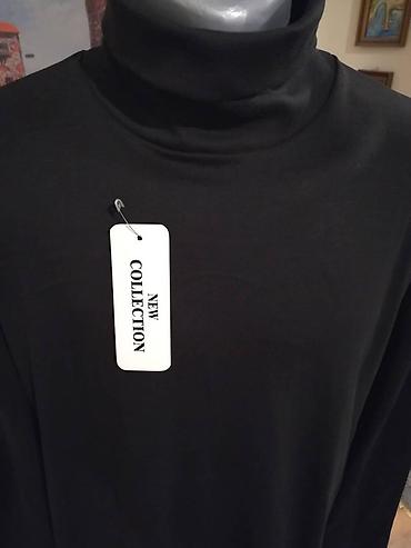 boss majce: Nova muska pamucna rolka Fashion u crnoj boji 3XL. Vrlo dobra muska — 2