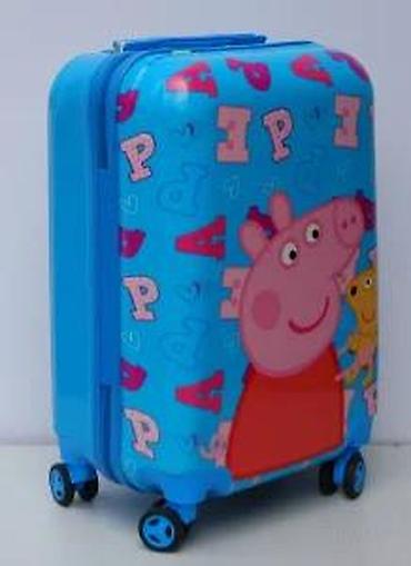 Rančevi, torbe i koferi: Dečji kofer na točkiće – motiv Peppa Pig - Tvrda školjka u — 27