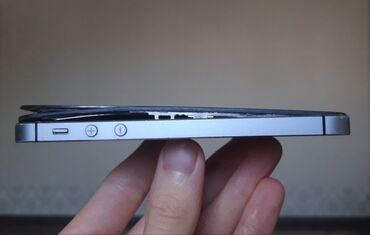 кел кел: IPhone 5s, Колдонулган, 32 ГБ, Space Gray, Каптама, Куту