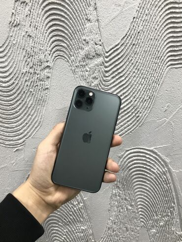 iphone 11 64: IPhone 11 Pro, Колдонулган, 64 ГБ, Коргоочу айнек, Каптама, 65 %