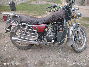 Мотоцикл 200 cc, дорожный/круизерный тип. Характеристики и оснащение