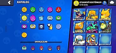 услуги аниматоров: Brawl Stars oyun hesabı – yüksək səviyyəli profil - Kupa yolu — 6