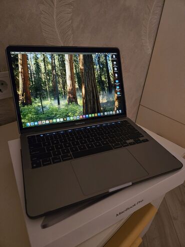 Ноутбуки: Ноутбук, Apple, 8 ГБ ОЗУ, Apple M1, 13.3 ", Б/у, Для работы, учебы, память SSD