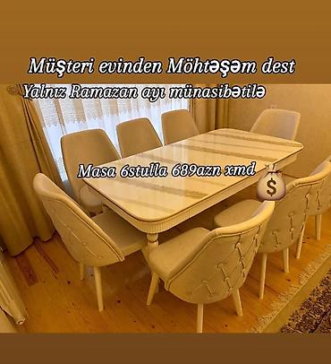 tabletka stullar: Yeni, 6 stul — 1