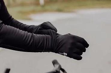 Oprema za bicikliste: RUKAVICE FORCE CALM, CRNE | Jesenje/prolećne biciklističke — 9