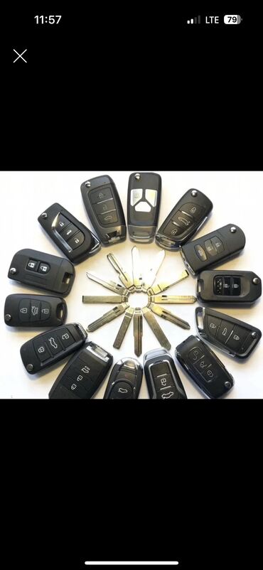 ключи авто: 1.	Восстановление автомобильных ключей 	2.	Изготовление утерянных авто