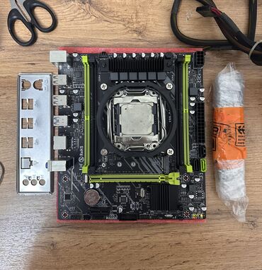 Материнские платы: Материнская плата, Б/у, Huananzhi, LGA2011 v3, Micro-ATX, Для ПК