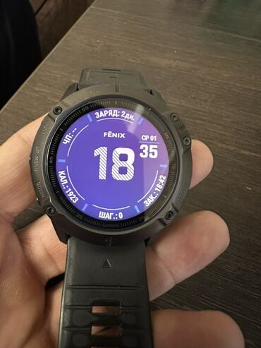 скупка швейной: Garmin Fenix 6X pro Sapphire — идеальное состояние ни одной царапины