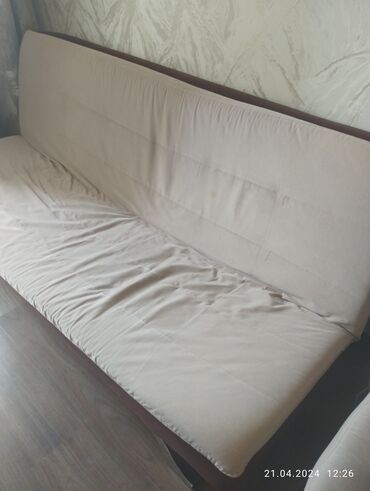 софа кровать: Диван-кровать, Б/у, Раскладной, Без подьемного механизма, Ткань, Нет доставки