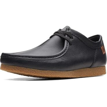 ayyaqqabı: Clarks Shacre ii Orijinaldır Dəri materialdan hazırlanmış qara rəngli