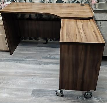 table study: Стол трансформер Длина, см: 125 см, цвет - Коричневый — 5