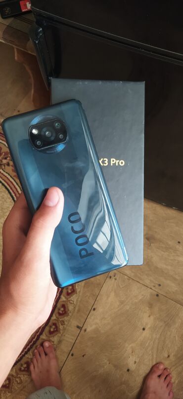 Poco: Poco X3 Pro, 256 GB, rəng - Boz, Face ID