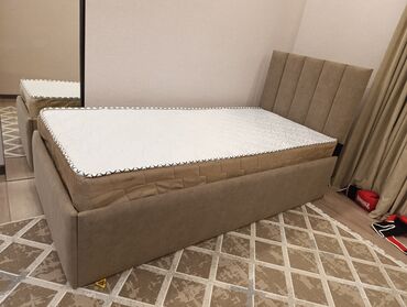 Односпальные кровати: Односпальная кровать, Новый, С матрасом, длина - 2 см — 4