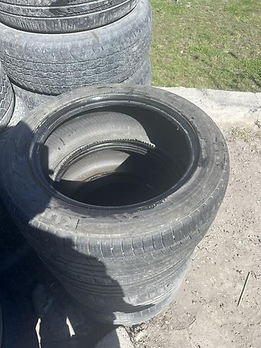 aeolus e70: Шины 215 / 55 / R 17, Лето, Б/у, Комплект, Легковые, Kumho — 1