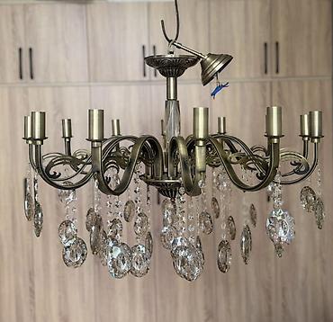 ucuz tül perdeler: Çılçıraq, 10 və daha çox lampa, Metal — 3