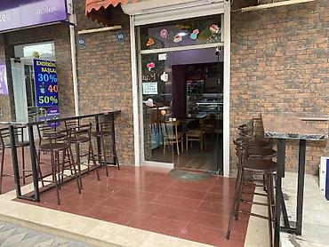 stul bar: Metallik bar taburetləri – qəhvəyi rəng - Material: möhkəm metal — 2