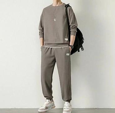 pull and: Мужской спортивный костюм, Все размеры, Новый, цвет - Черный, Платная доставка — 4