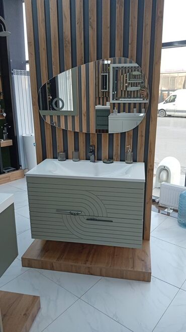 Hamam üçün aksessuarlar: Məhsul: Hamam üçün müasir mebel və aksesuarlar dəsti Təsvir: - Divara — 18