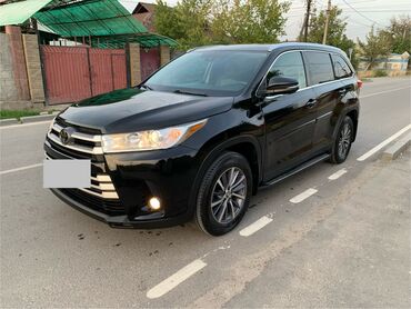 Toyota: Toyota Highlander: 2019 г., 3.5 л, Типтроник, Бензин, Внедорожник