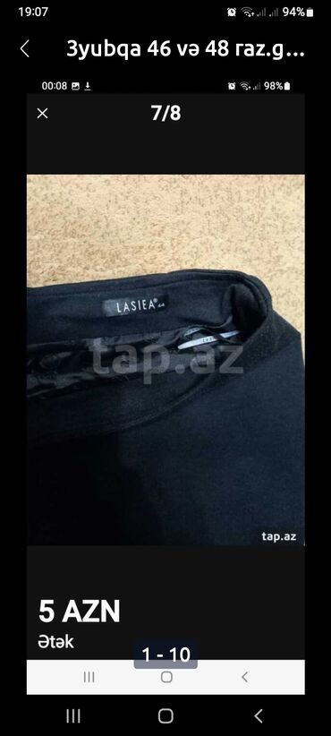 Dəstlər, kostyumlar: Hamısı təzədi don 38 raz.65 man.satılır — 23