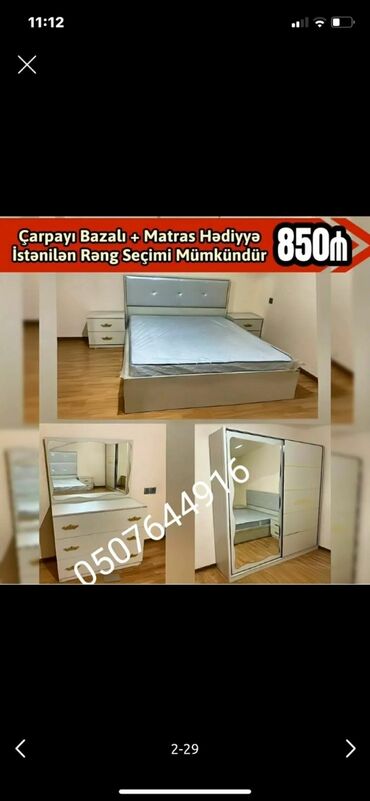 Sifarişlə yataq dəstləri: 🛋️🛏️🪑Komfortun və keyfiyyətin tək űnvani "M. M. Mobilya" ✅Möhtəşəm — 30