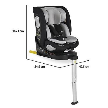 cr7 patike: Moni Auto sedište za decu Strike 40–150 cm – Dark Grey (šifra — 3