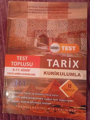 Testlər: Məhsul: “Tarix – Kurikulumla” Test Toplusu (II hissə) Xüsusiyyətlər — 1