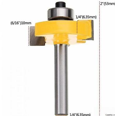monofazni motor za cirkular: PROFILNO T GLODALO 32MM PRIHVAT 6.35MM I 8MM | Dvopero T glodalo sa — 2