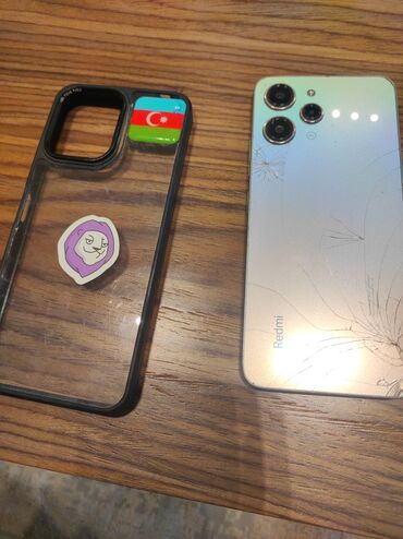 samsung note 12: Xiaomi Redmi Note 12, 128 GB, rəng - Ağ, 
 Qırıq, Sensor, Barmaq izi