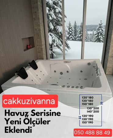 Cakuzi vannalar: Yeni Cakuzi vanna Motorlu, Pulsuz çatdırılma — 12