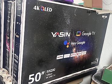 Телевизоры: Б/у Телевизор VASIN 50" 50Q90 (4K QLED, Google TV) - Диагональ: 50" — 2
