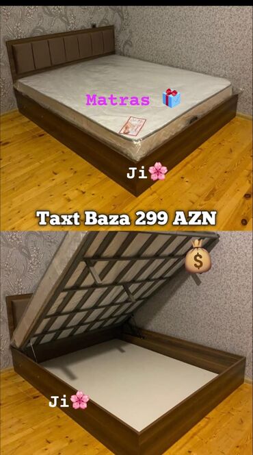 кровать односпальная купить: Yeni, İkinəfərlik çarpayı, Bazalı, Matras ilə
