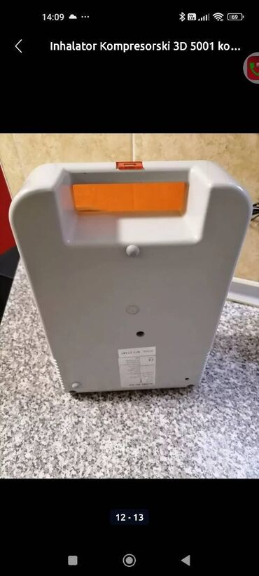 Inhalatori, nebulizatori: Inhalator kompresorski 3D 5001 kompletan 

Mirjevo — 8